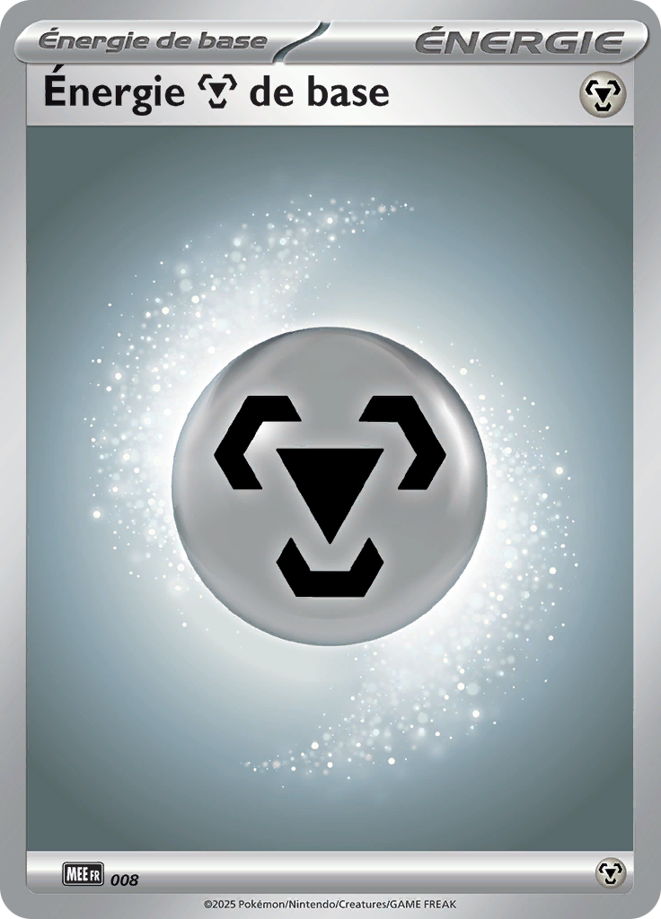 Énergie Métal 008 — Scarlet & Violet Energies (French Pokémon TCG card)