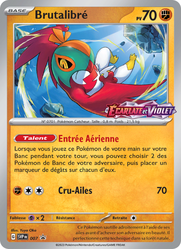Brutalibré 007 — SVP Black Star Promos (French Pokémon TCG card)