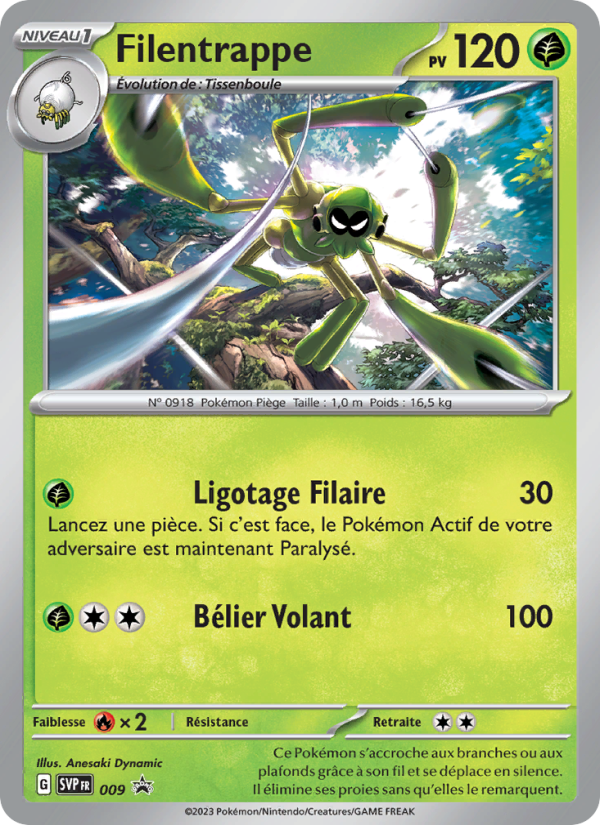Filentrappe 009 — SVP Black Star Promos (French Pokémon TCG card)