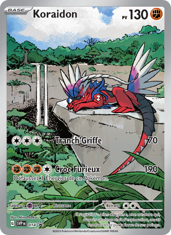 Koraidon 014 — SVP Black Star Promos (French Pokémon TCG card)