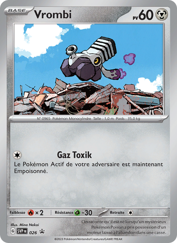 Vrombi 026 — SVP Black Star Promos (French Pokémon TCG card)