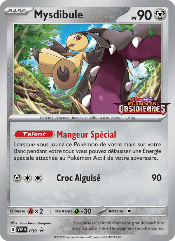 Mysdibule 039 — SVP Black Star Promos (French Pokémon TCG card)