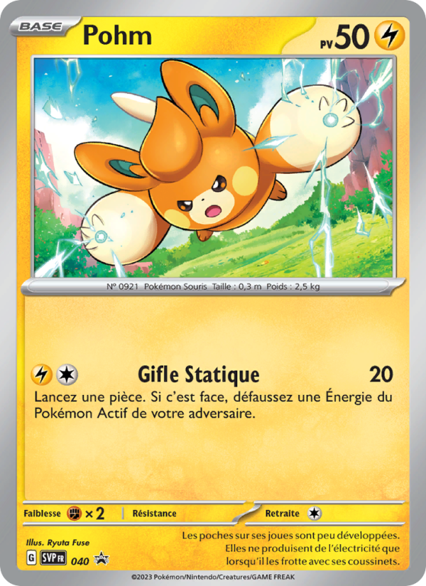 Pohm 040 — SVP Black Star Promos (French Pokémon TCG card)