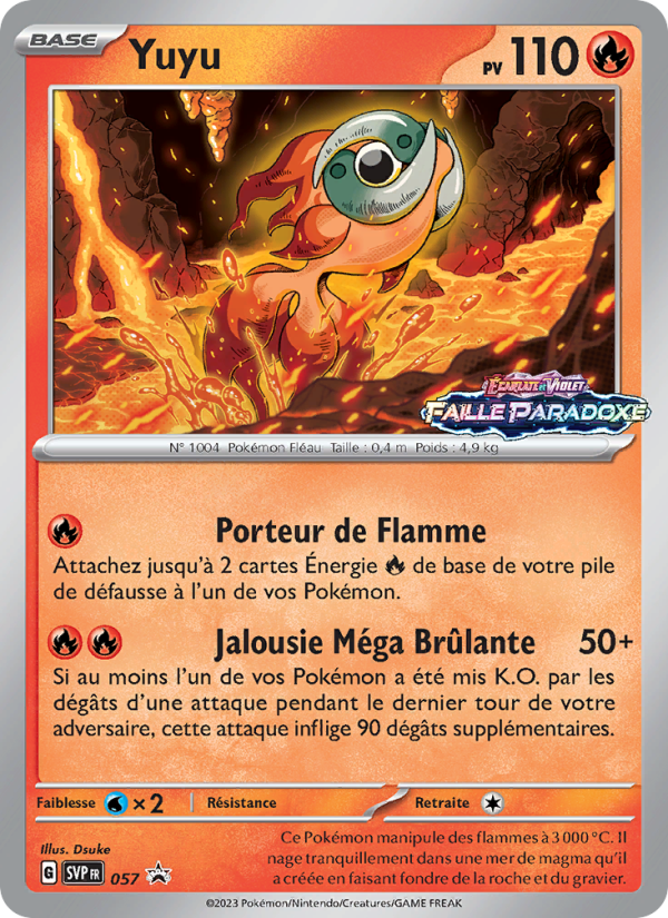 Yuyu 057 — SVP Black Star Promos (French Pokémon TCG card)