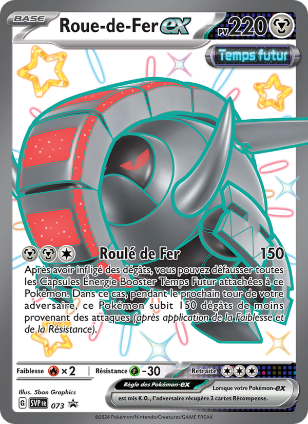 Roue-de-Fer-ex 073 — SVP Black Star Promos (French Pokémon TCG card)