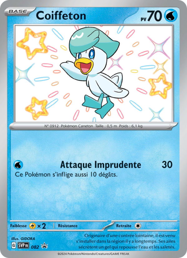Coiffeton 082 — SVP Black Star Promos (French Pokémon TCG card)