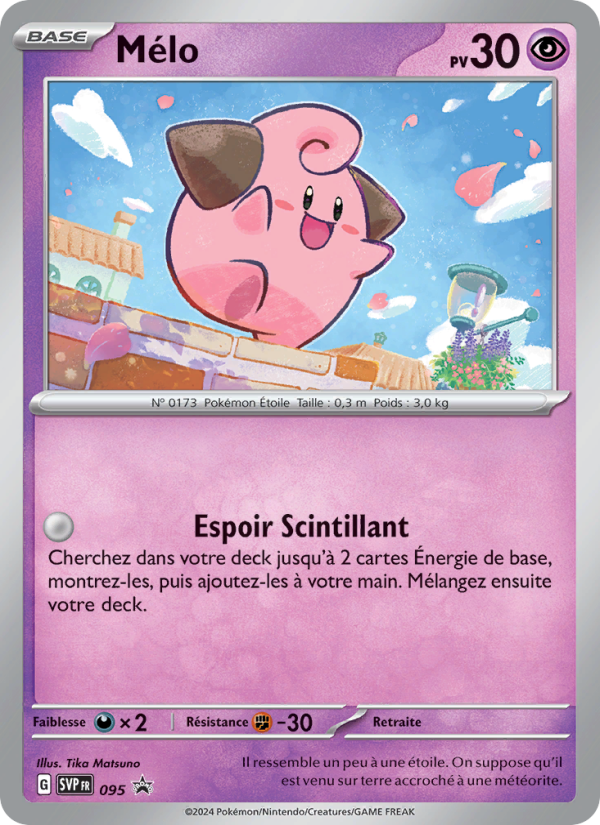 Mélo 095 — SVP Black Star Promos (French Pokémon TCG card)