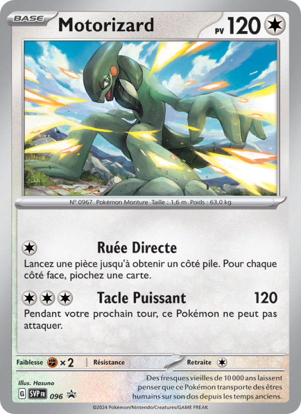 Motorizard 096 — SVP Black Star Promos (French Pokémon TCG card)