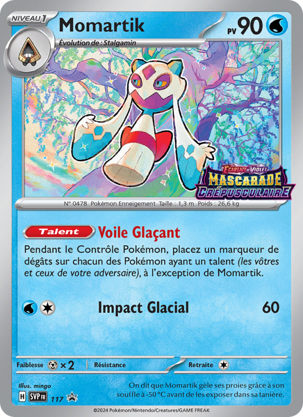 Momartik 117 — SVP Black Star Promos (French Pokémon TCG card)