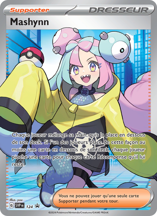 Mashynn 124 — SVP Black Star Promos (French Pokémon TCG card)