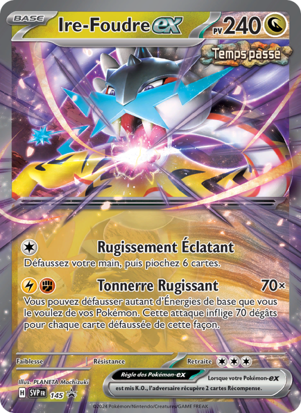 Ire-Foudre-ex 145 — SVP Black Star Promos (French Pokémon TCG card)