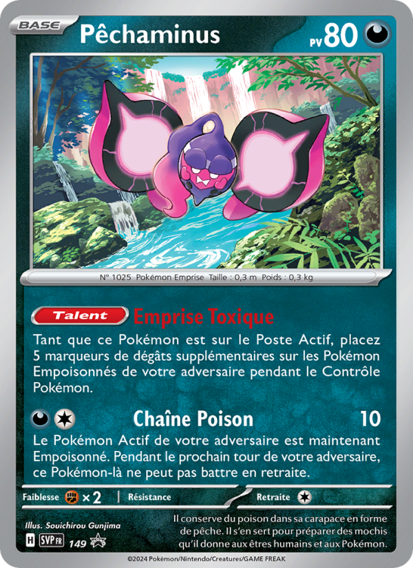 Pêchaminus 149 — SVP Black Star Promos (French Pokémon TCG card)