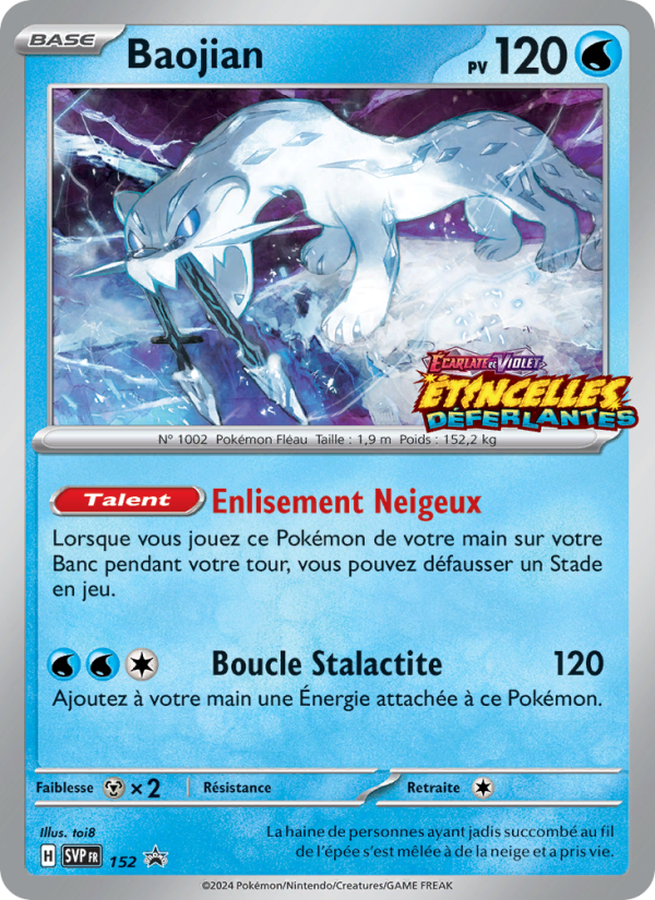 Baojian 152 — SVP Black Star Promos (French Pokémon TCG card)