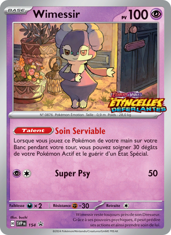 Wimessir 154 — SVP Black Star Promos (French Pokémon TCG card)