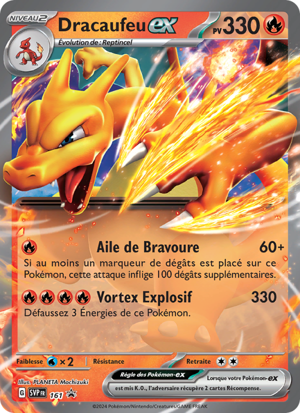 Dracaufeu-ex 161 — SVP Black Star Promos (French Pokémon TCG card)