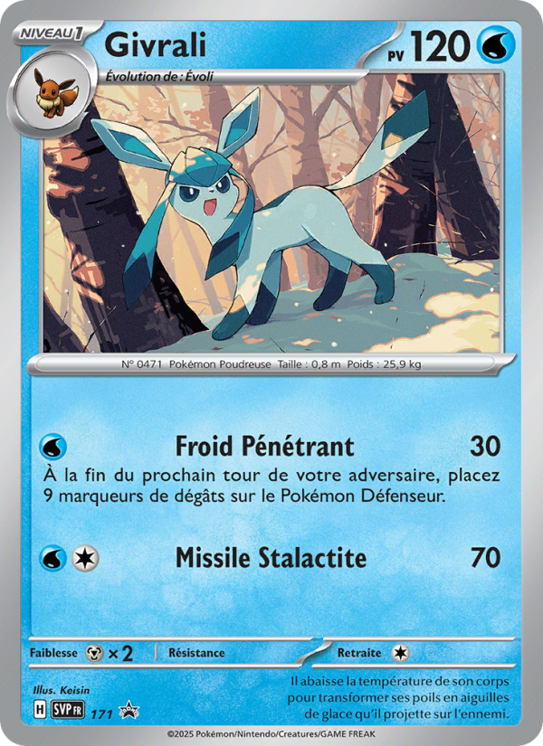Givrali 171 — SVP Black Star Promos (French Pokémon TCG card)