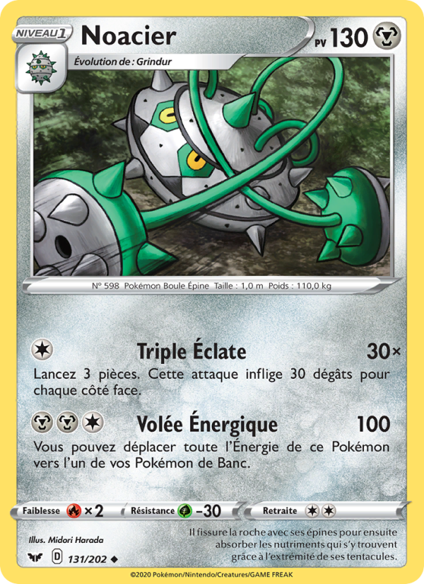 Noacier 131 — Sword & Shield (French Pokémon TCG card)