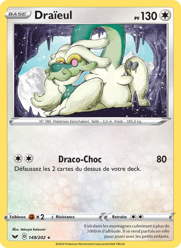 Draïeul 149 — Sword & Shield (French Pokémon TCG card)