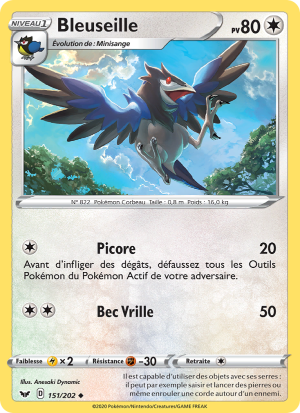 Bleuseille 151 — Sword & Shield (French Pokémon TCG card)