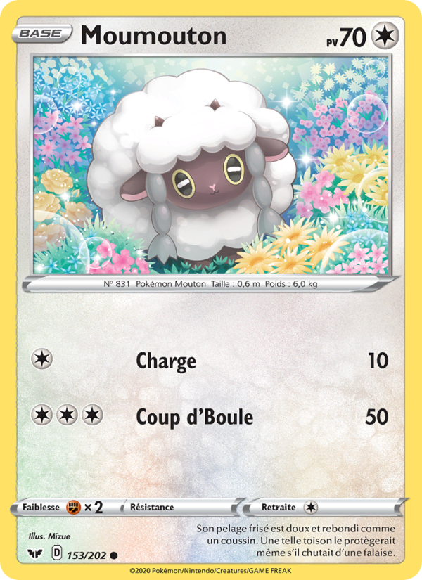 Moumouton 153 — Sword & Shield (French Pokémon TCG card)