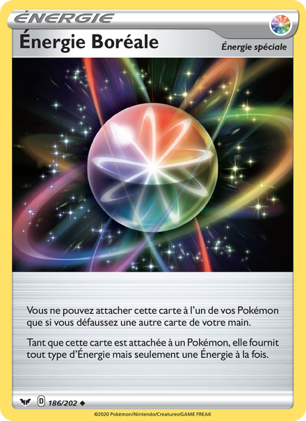 Énergie Boréale 186 — Sword & Shield (French Pokémon TCG card)