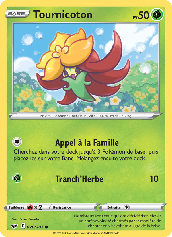 Tournicoton 20 — Sword & Shield (French Pokémon TCG card)