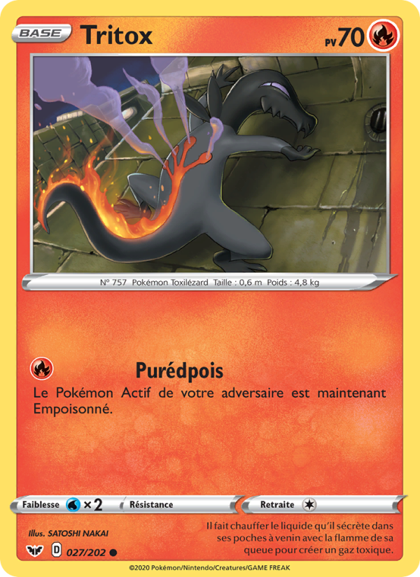 Tritox 27 — Sword & Shield (French Pokémon TCG card)