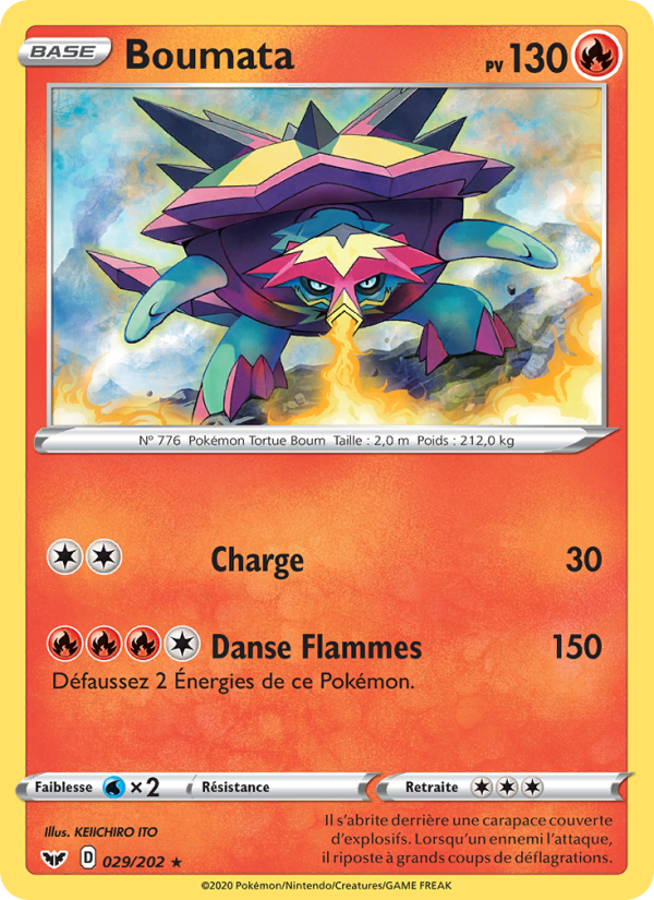 Boumata 29 — Sword & Shield (French Pokémon TCG card)