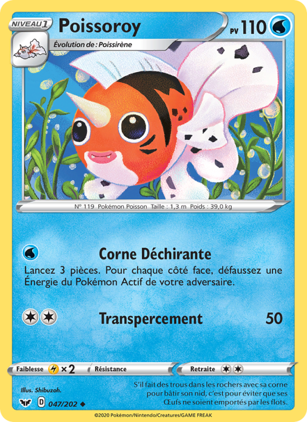 Poissoroy 47 — Sword & Shield (French Pokémon TCG card)