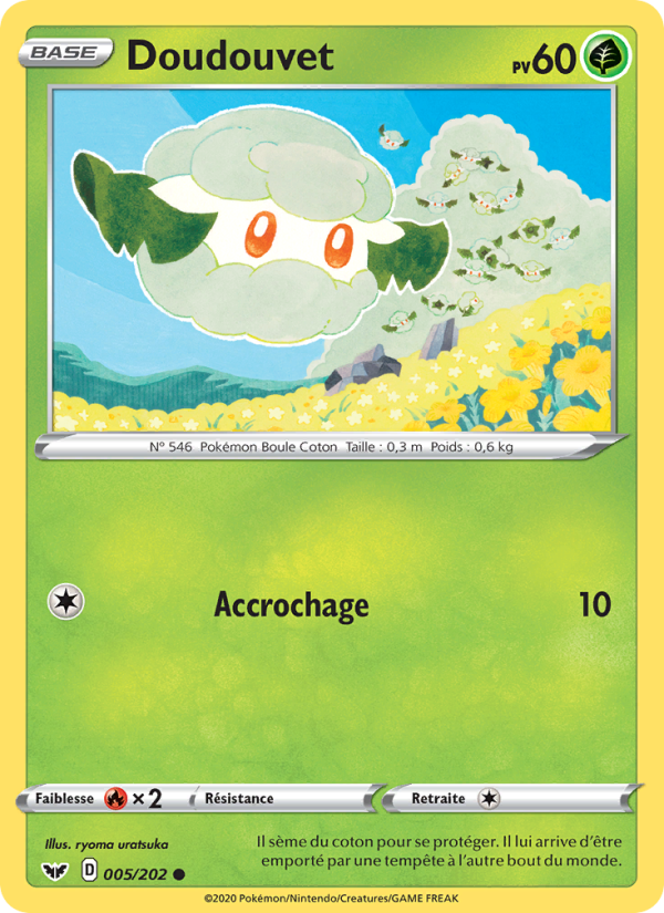 Doudouvet 5 — Sword & Shield (French Pokémon TCG card)