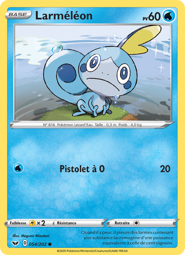 Larméléon 54 — Sword & Shield (French Pokémon TCG card)