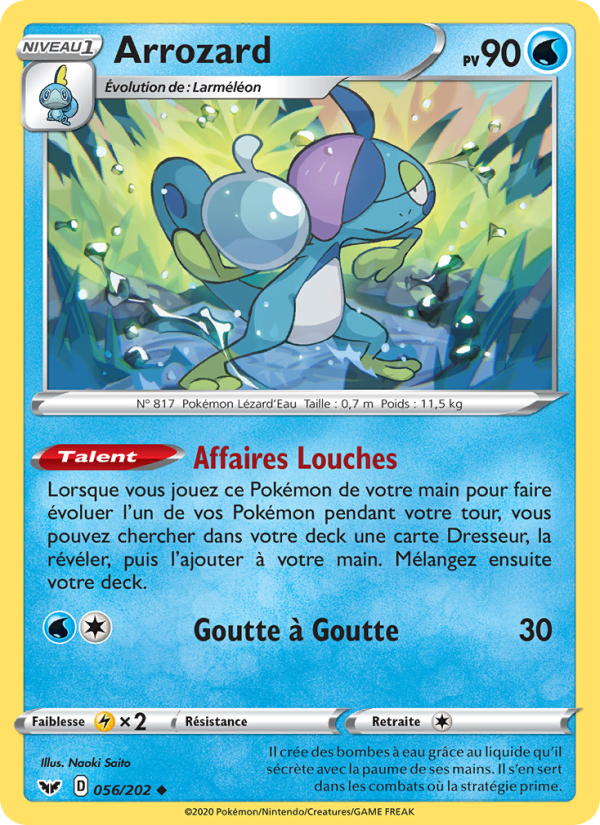 Arrozard 56 — Sword & Shield (French Pokémon TCG card)
