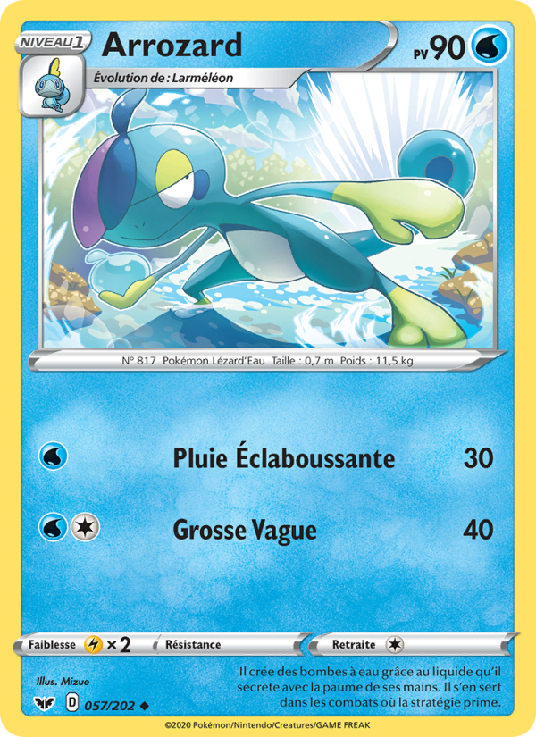 Arrozard 57 — Sword & Shield (French Pokémon TCG card)