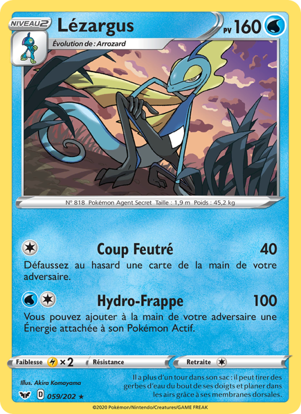 Lézargus 59 — Sword & Shield (French Pokémon TCG card)