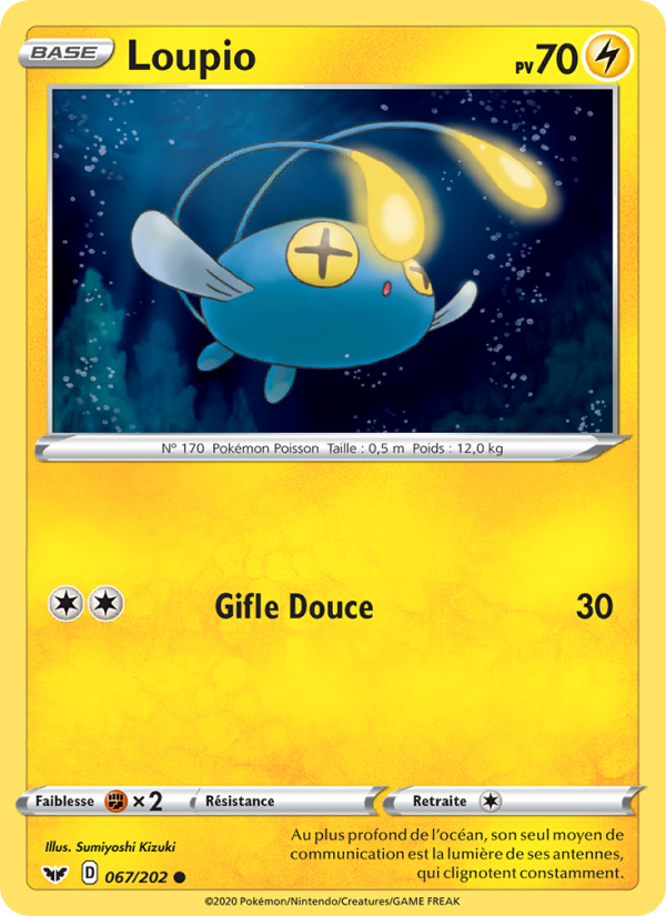 Loupio 67 — Sword & Shield (French Pokémon TCG card)