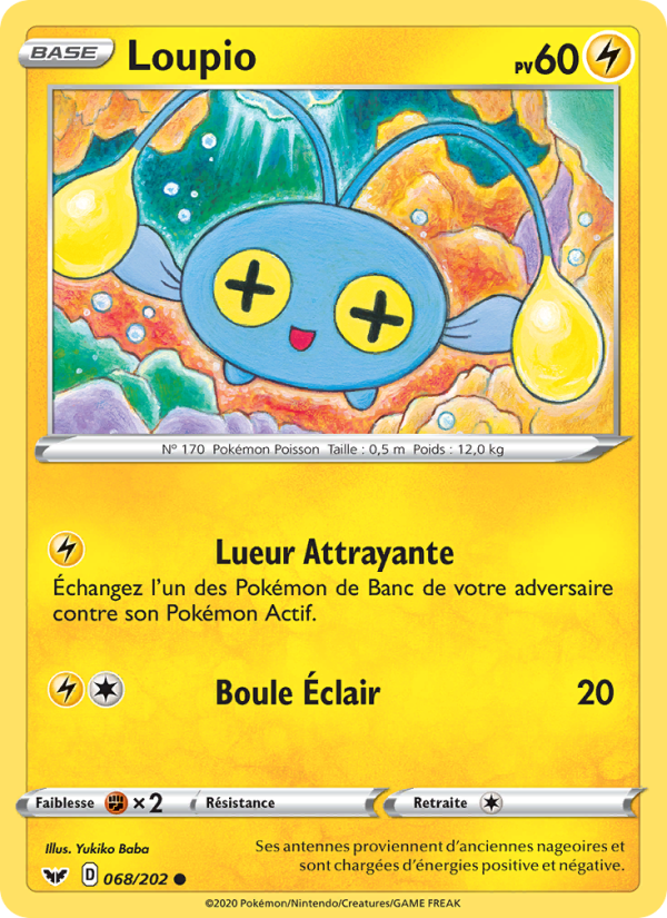Loupio 68 — Sword & Shield (French Pokémon TCG card)