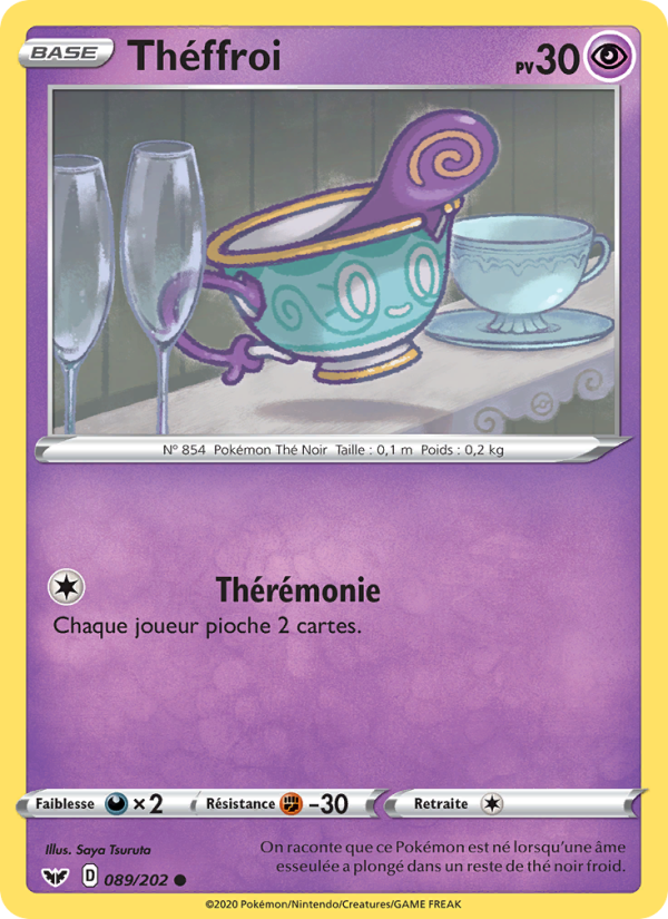 Théffroi 89 — Sword & Shield (French Pokémon TCG card)