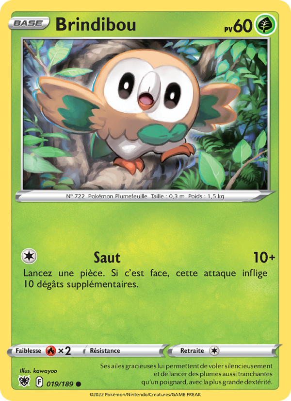 Brindibou 019 — Astral Radiance (French Pokémon TCG card)