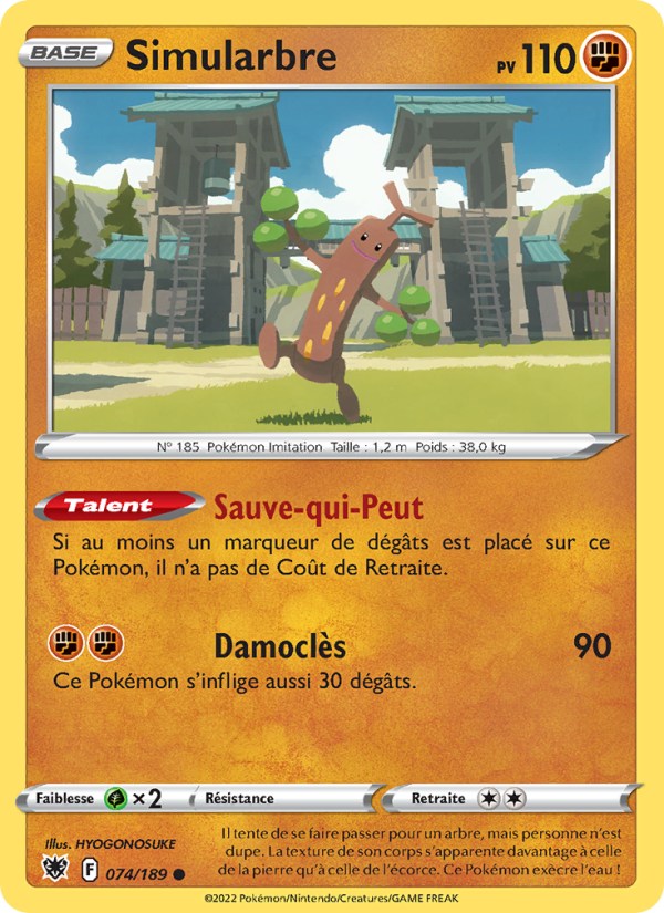 Simularbre 074 — Astral Radiance (French Pokémon TCG card)