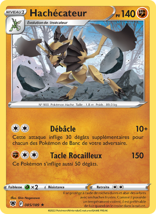 Hachécateur 085 — Astral Radiance (French Pokémon TCG card)
