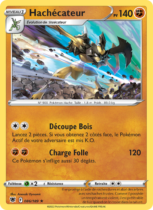 Hachécateur 086 — Astral Radiance (French Pokémon TCG card)