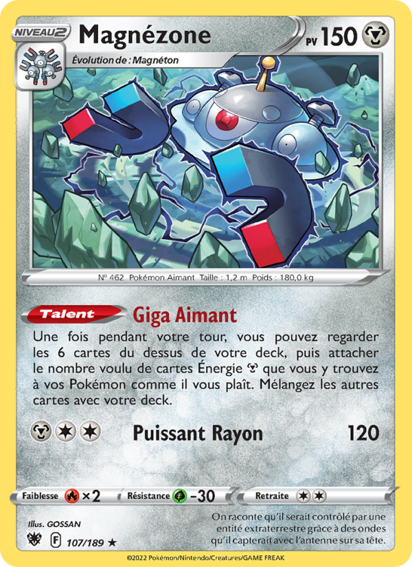 Magnézone 107 — Astral Radiance (French Pokémon TCG card)