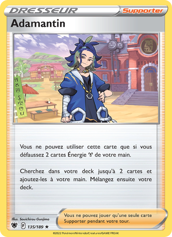 Adamantin 135 — Astral Radiance (French Pokémon TCG card)