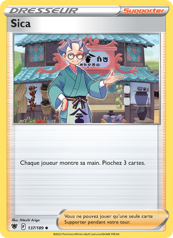 Sica 137 — Astral Radiance (French Pokémon TCG card)
