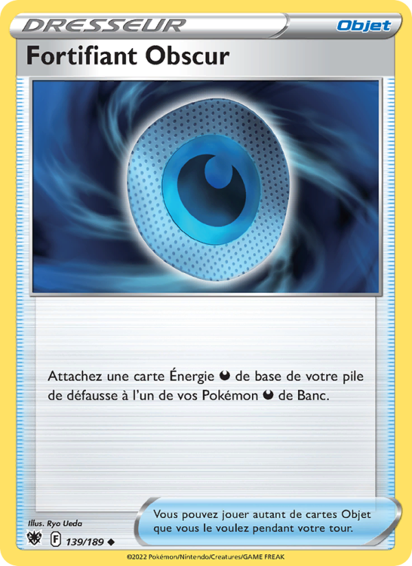 Fortifiant Obscur 139 — Astral Radiance (French Pokémon TCG card)