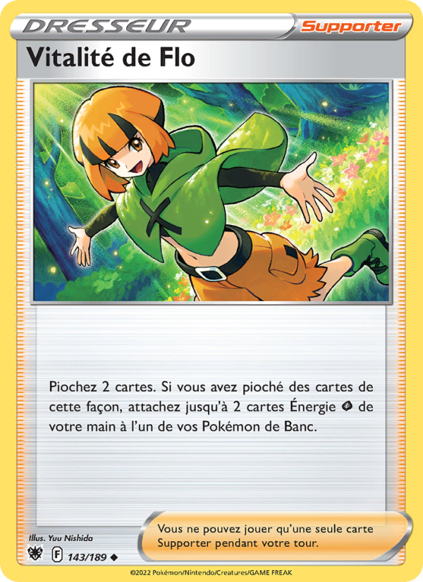 Vitalité de Flo 143 — Astral Radiance (French Pokémon TCG card)