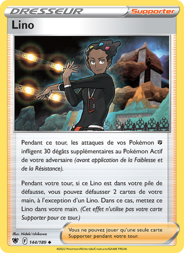 Lino 144 — Astral Radiance (French Pokémon TCG card)