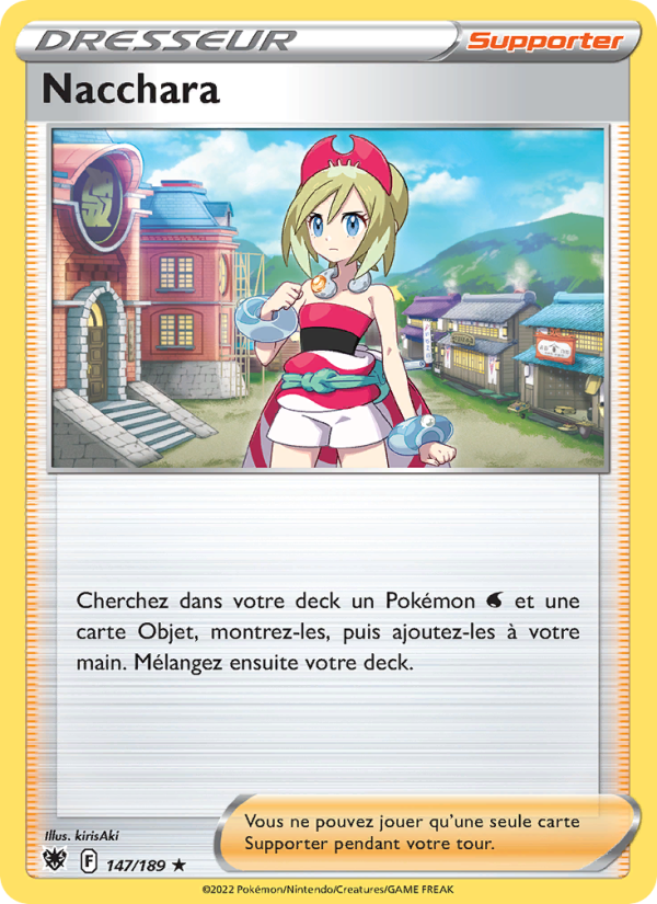 Nacchara 147 — Astral Radiance (French Pokémon TCG card)