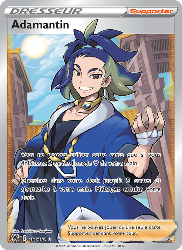 Adamantin 181 — Astral Radiance (French Pokémon TCG card)