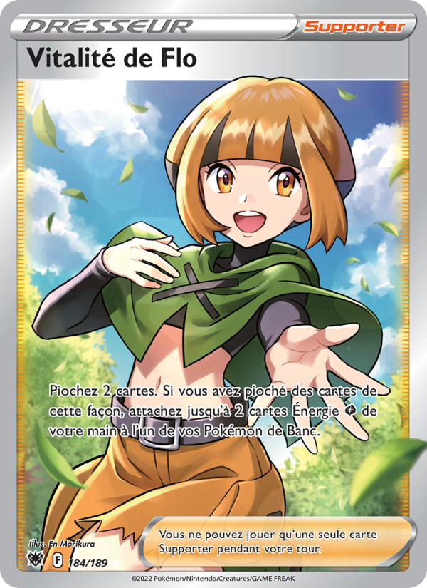 Vitalité de Flo 184 — Astral Radiance (French Pokémon TCG card)